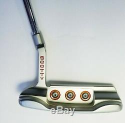 Scotty Cameron Titleist Newport Buttonback Putter-Jackpot Johnny-35-RH-Orange