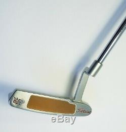 Scotty Cameron Titleist Newport Buttonback Putter-Jackpot Johnny-35-RH-Orange