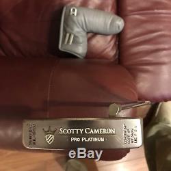 Scotty Cameron Titleist Newport Mil-Spec Pro Platinum Putter 34