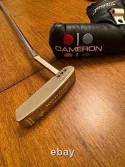 Scotty Cameron Titleist Pro Platinum Putter 35 MidSlant Newport Headcover/Divot