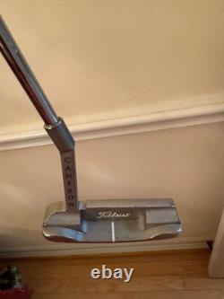 Scotty Cameron Titleist Pro Platinum Putter 35 MidSlant Newport Headcover/Divot