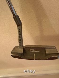 Scotty Cameron Titleist Pro Platinum Putter 35 MidSlant Newport Headcover/Divot