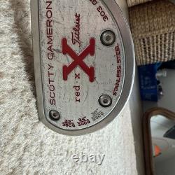 Scotty Cameron Titleist RED X putter Right-handed
