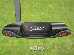 Scotty Cameron Tour Black SSS Newport WELDED Long Neck Handstamped Circle T 34