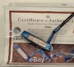 Scotty Cameron Tour Only BLUE PEARL Masterful Super Rat Circle T GSS SITE DOT