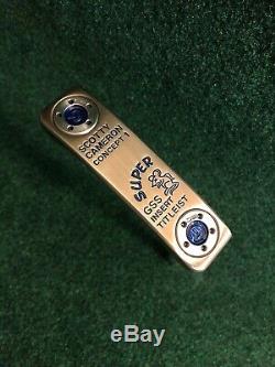 Scotty Cameron Tour Only Chromatic Bronze Super Rat Circle T Gss Prototype 350g