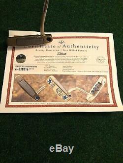 Scotty Cameron Tour Only Chromatic Bronze Super Rat Circle T Gss Prototype 350g