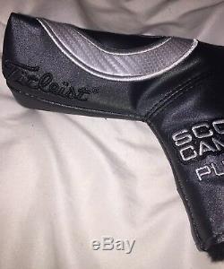Scotty Cameron Tour Only Circle T GREY & SILVER CARBON Headcover Titleist