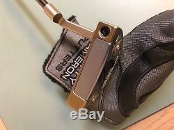 Scotty Cameron Tour Only Fastback 34 NEW Circle T Chromatic Bronze Weld Neck