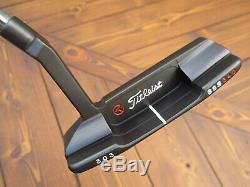 Scotty Cameron Tour Only TRI-SOLE Black Newport 2 SSS HAND STAMPED Circle T 340G