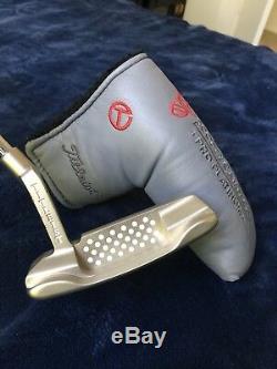 Scotty Cameron VIP Tour Pro Platinum Newport Tei3 Putter with Circle T Headcover
