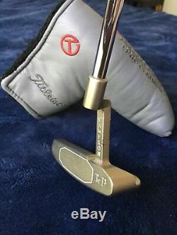 Scotty Cameron VIP Tour Pro Platinum Newport Tei3 Putter with Circle T Headcover