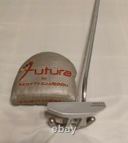 Scotty Cameron futura putter by Titleist RH withhead cover 35