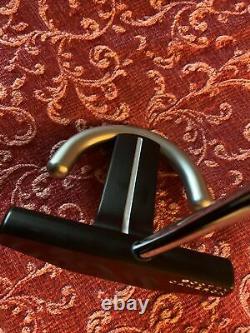 TITLEIST SCOTTY CAMERON BLACK PHANTOM MILLED PUTTER ORIGINAL 34 WithCOVER