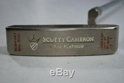 Titleist 1999 Scotty Cameron Pro Platinum Newport Mil-Spec Putter RH 36 # 76660