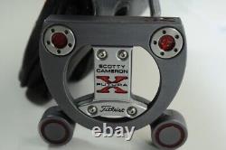 Titleist 2015 Scotty Cameron Futura X 33 Putter RH Steel with Head Cover # 173839