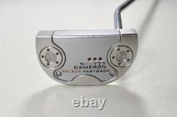 Titleist 2018 Scotty Cameron Select Fastback 33 Putter Steel with Cover #219266