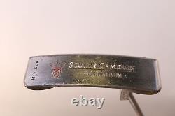Titleist CAMERON PRO PLATINUM MID SUR Blade Putter RH 34.5 in Steel Shaft