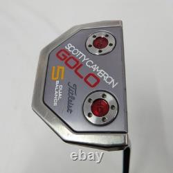 Titleist Putter SCOTTY CAMERON GoLo 5(2015) DUAL BALANCE 37 inch