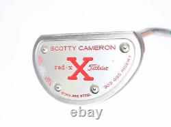 Titleist Red X Scotty Cameron Putter 34 in RH Scotty Cameron Steel Shaft