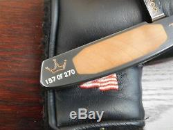 Titleist Scotty Cameron 1997 Tiger Woods Masters TEi3 Putter 157/270 with Case