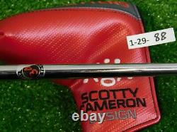 Titleist Scotty Cameron 2014 GoLo 5 33.5 Putter with Design Headcover Excellent