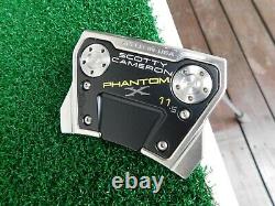 Titleist Scotty Cameron 2021 Phantom X 11.5 Putter 34 New grip