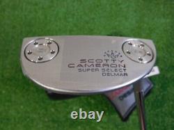 Titleist Scotty Cameron 2023 Super Select Del Mar 35 Putter with Headcover New
