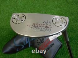 Titleist Scotty Cameron 2023 Super Select Del Mar 35 Putter with Headcover New