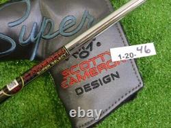 Titleist Scotty Cameron 2023 Super Select Del Mar 35 Putter with Headcover New