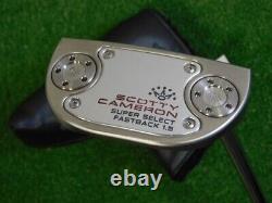 Titleist Scotty Cameron 2023 Super Select Fastback 1.5 34 Putter with HC New