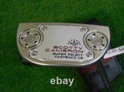 Titleist Scotty Cameron 2023 Super Select Fastback 1.5 35 Putter with HC New