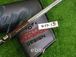 Titleist Scotty Cameron 2023 Super Select Newport 2.5 Plus 34 Putter w HC New