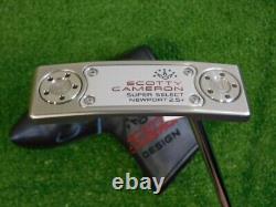 Titleist Scotty Cameron 2023 Super Select Newport 2.5 Plus 35 Putter w HC New