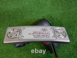 Titleist Scotty Cameron 2023 Super Select Newport 2.5 Plus 35 Putter w HC New