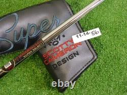 Titleist Scotty Cameron 2023 Super Select Newport 2.5 Plus 35 Putter w HC New