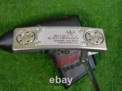 Titleist Scotty Cameron 2023 Super Select Newport 2 Plus 35 Putter with HC New