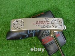 Titleist Scotty Cameron 2023 Super Select Newport 34 Putter with Headcover New