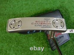 Titleist Scotty Cameron 2023 Super Select Newport 34 Putter with Headcover New
