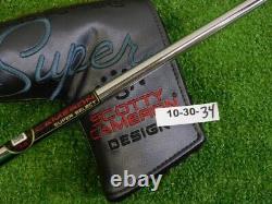 Titleist Scotty Cameron 2023 Super Select Newport 34 Putter with Headcover New