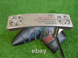 Titleist Scotty Cameron 2023 Super Select Newport 35 Putter with Headcover New
