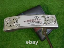 Titleist Scotty Cameron 2023 Super Select Newport Plus 35 Putter with Headcover