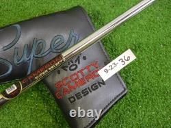 Titleist Scotty Cameron 2023 Super Select Newport Plus 35 Putter with Headcover
