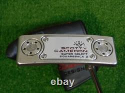 Titleist Scotty Cameron 2023 Super Select Squareback 2 33 Putter with Headcover
