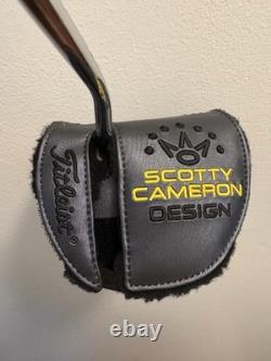 Titleist Scotty Cameron 2024 Phantom 9 Mallet Putter Silver/Black with Headcover