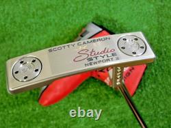 Titleist Scotty Cameron 2025 Studio Style Newport 2 35 Putter w Headcover New