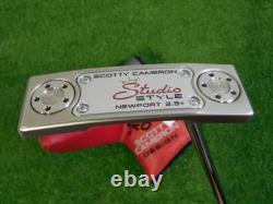 Titleist Scotty Cameron 2025 Studio Style Newport 2.5 Plus 35 Putter w HC New