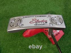 Titleist Scotty Cameron 2025 Studio Style Newport Plus 34 Putter with HC New