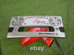 Titleist Scotty Cameron 2025 Studio Style Squareback 2 LD Long 38 Putter HC New