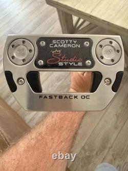 Titleist Scotty Cameron 26' Studio Style Fastback OC 34 RH with headcover